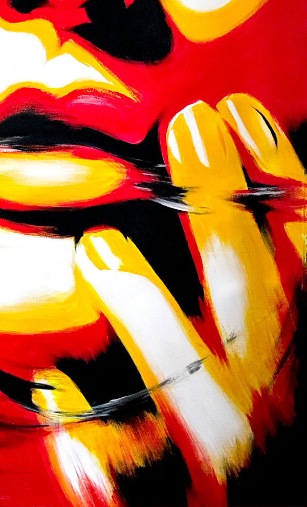 Sensual-Love-DutyGorn-details Sensual Love by DutyGorn, detail of the portrait painting