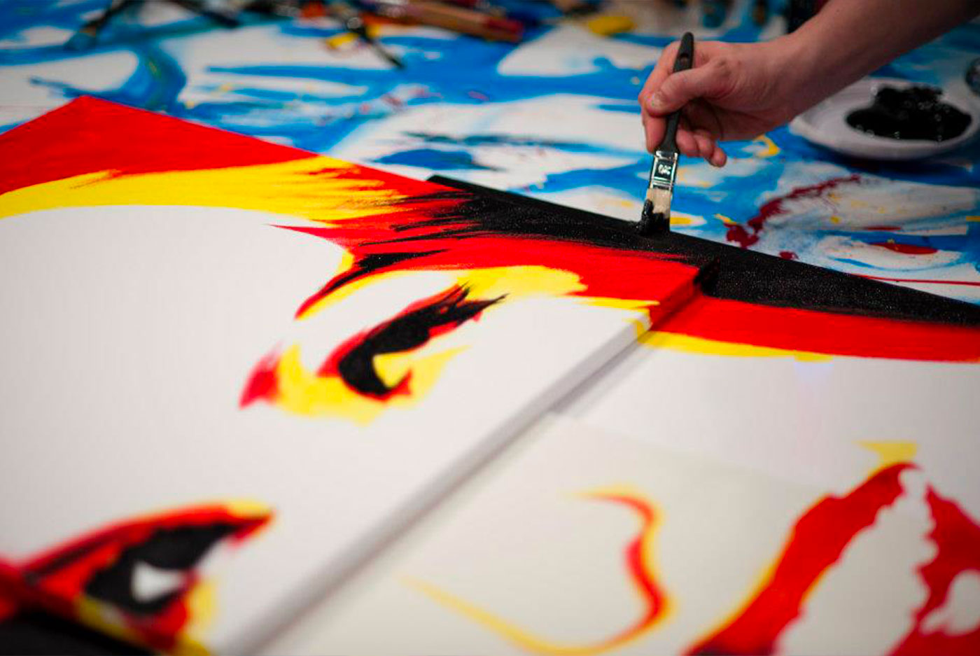 detail painting