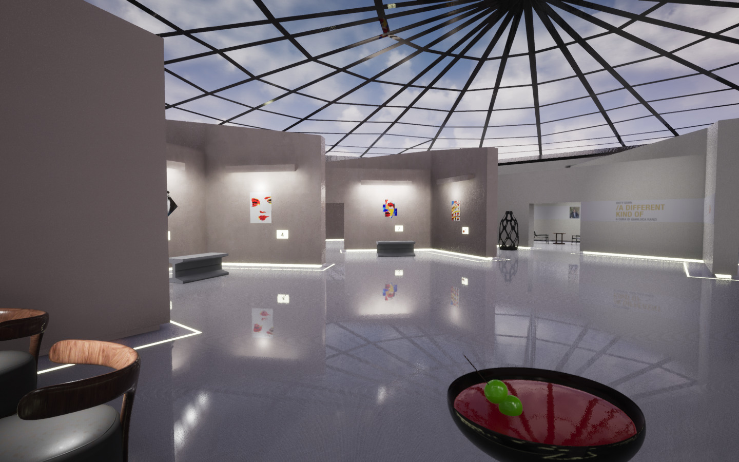 exhibition multiverso virtual gallery