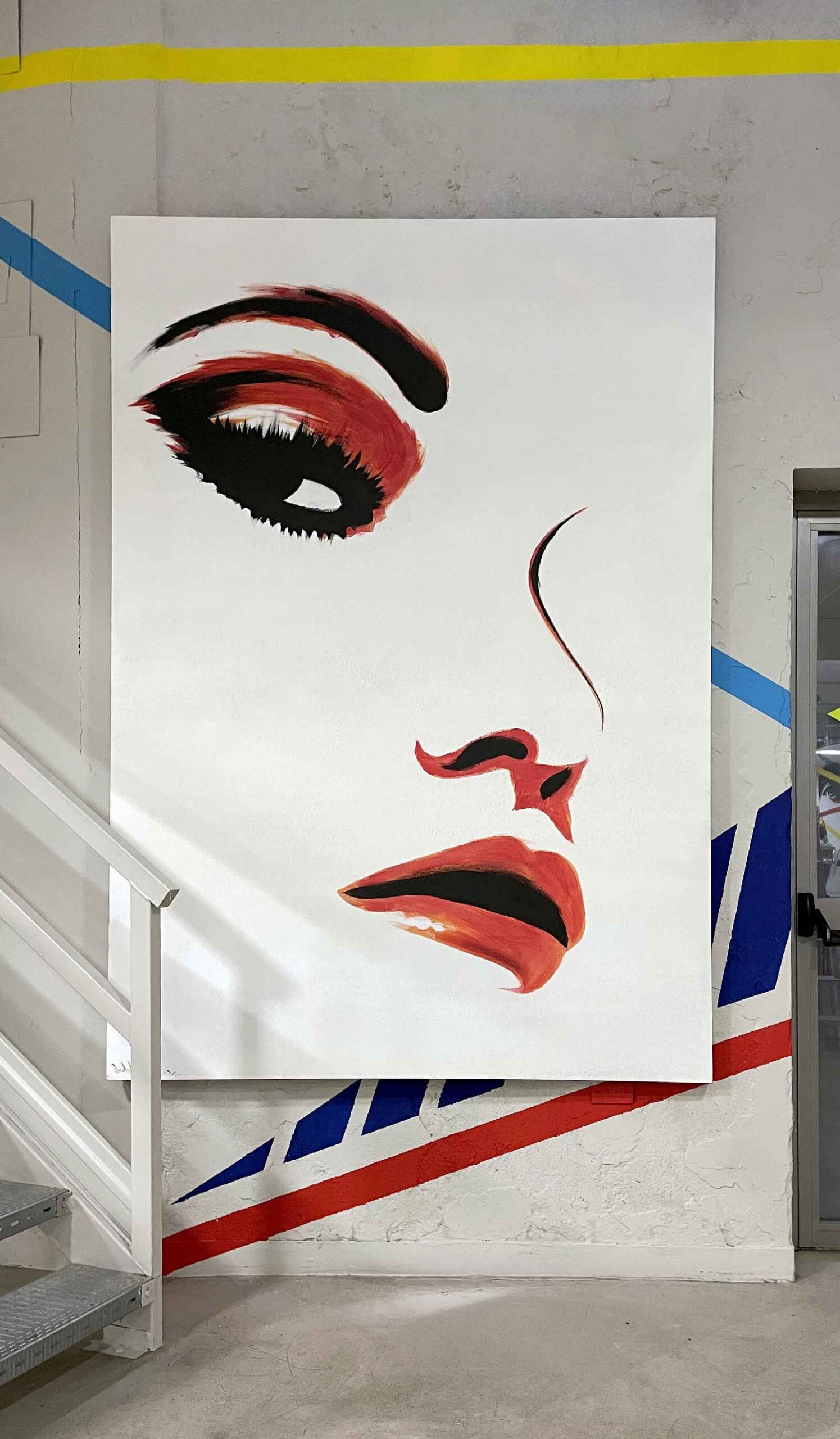 Light Love, large-scale acrylic painting by DutyGorn