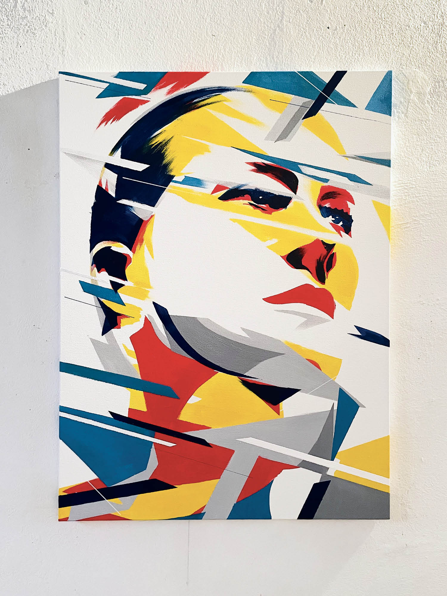 Glowing portrait where color, gesture, and light converge into pure emotion.