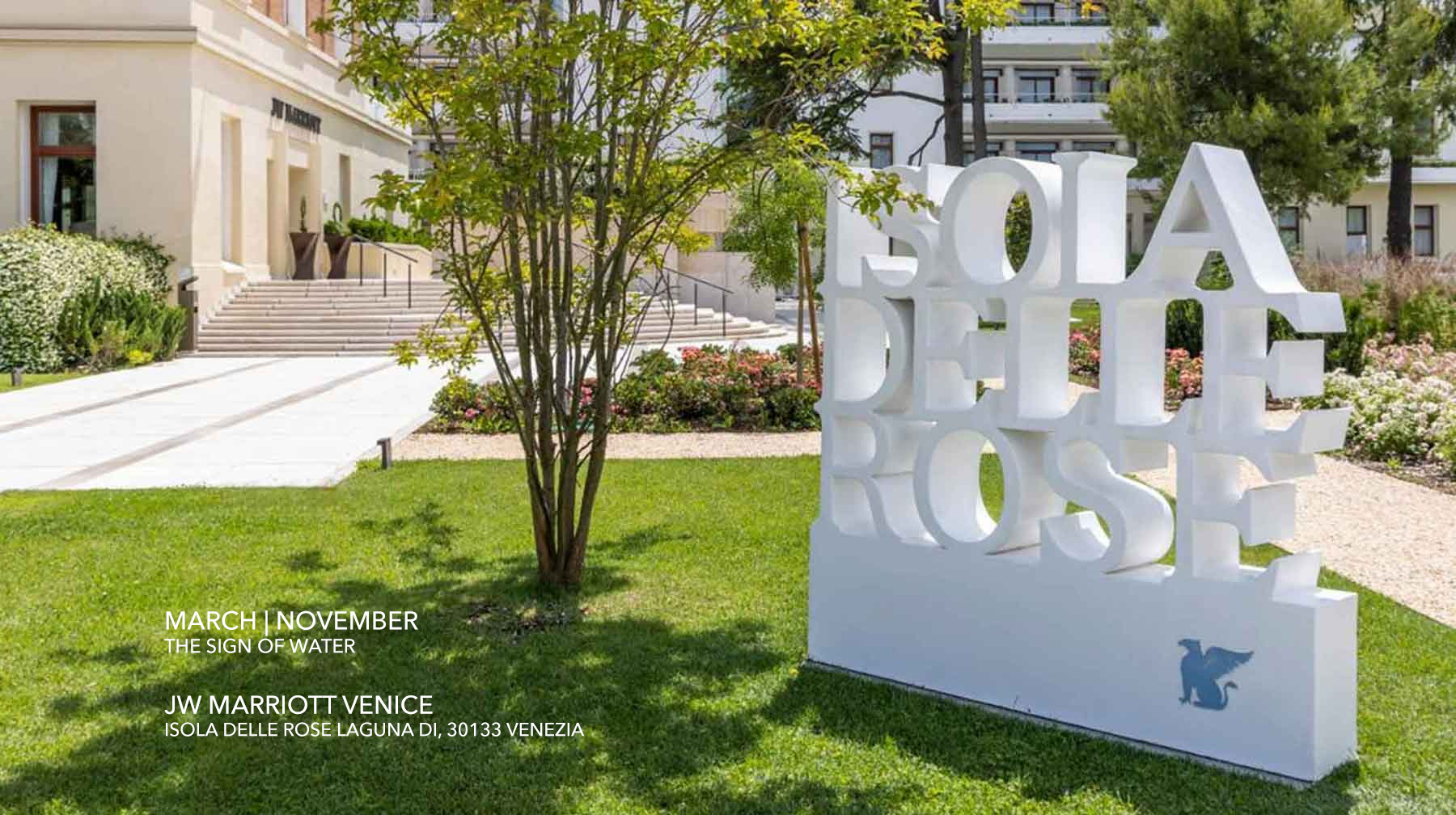 Jw Narriott Venice, Italy exhibition